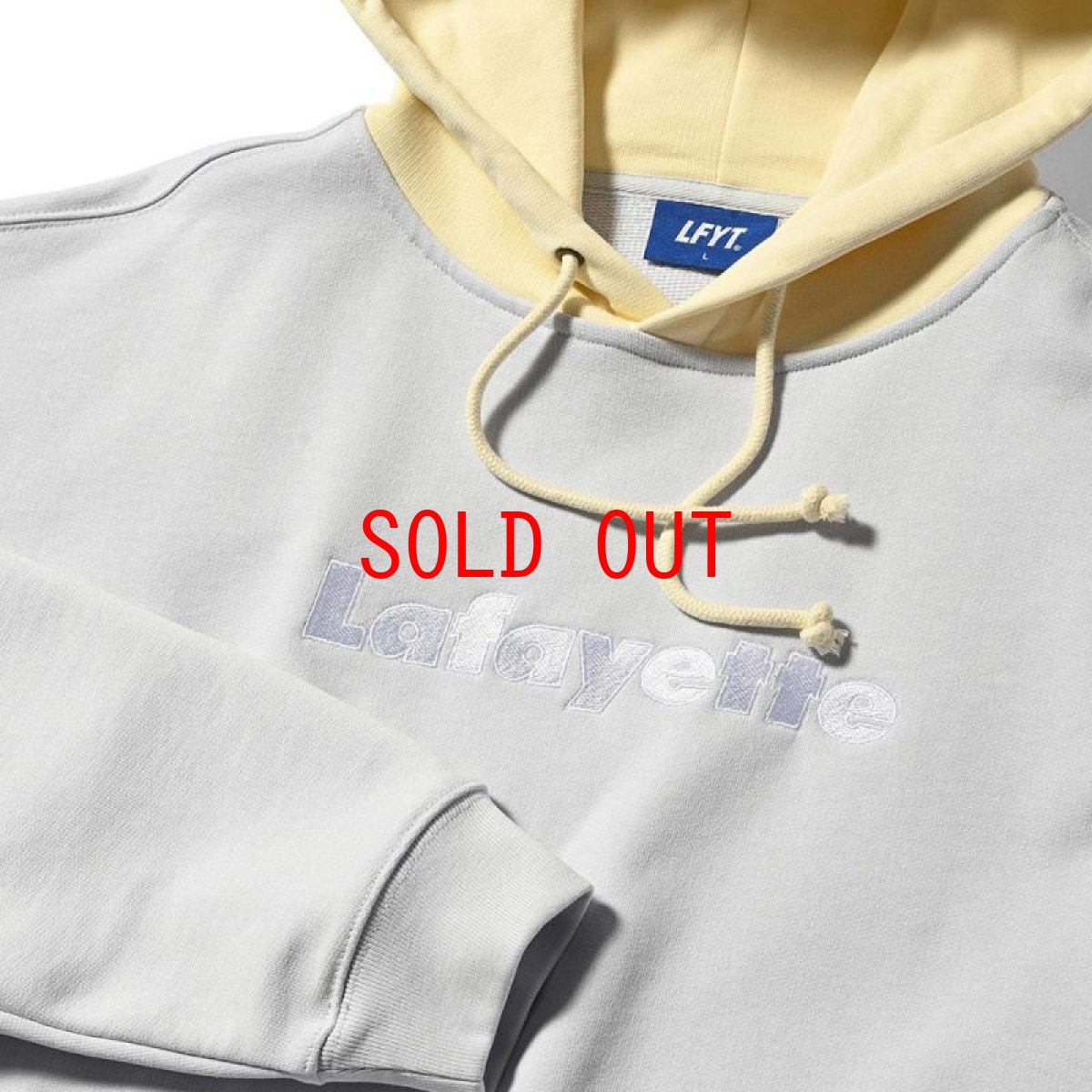 画像4: Lafayette Logo 2Tone Hoodie プルオーバー パーカー (4)