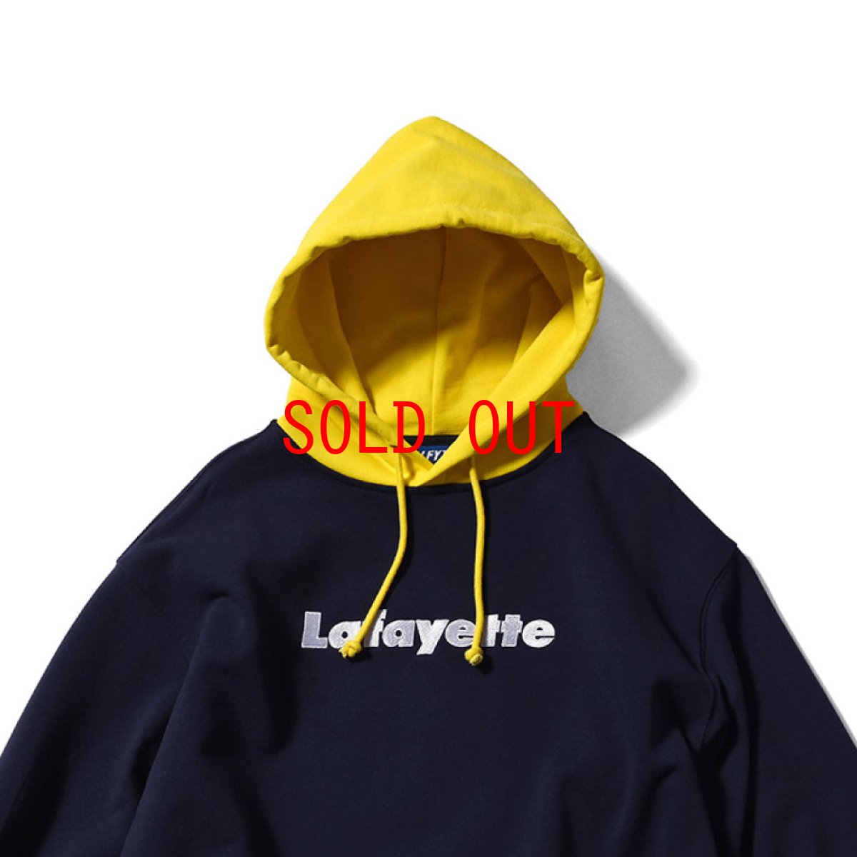 画像8: Lafayette Logo 2Tone Hoodie プルオーバー パーカー (8)