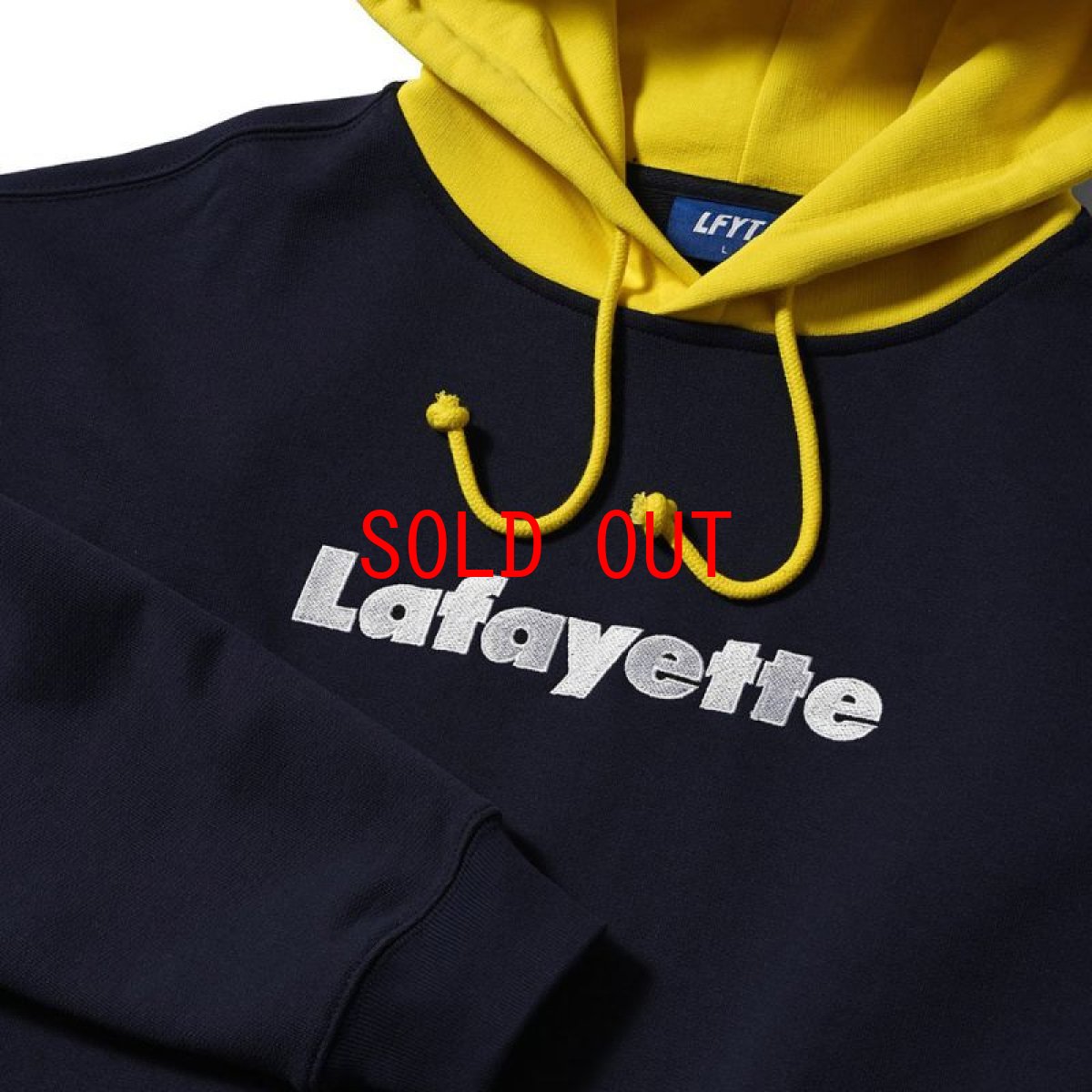 画像4: Lafayette Logo 2Tone Hoodie プルオーバー パーカー (4)