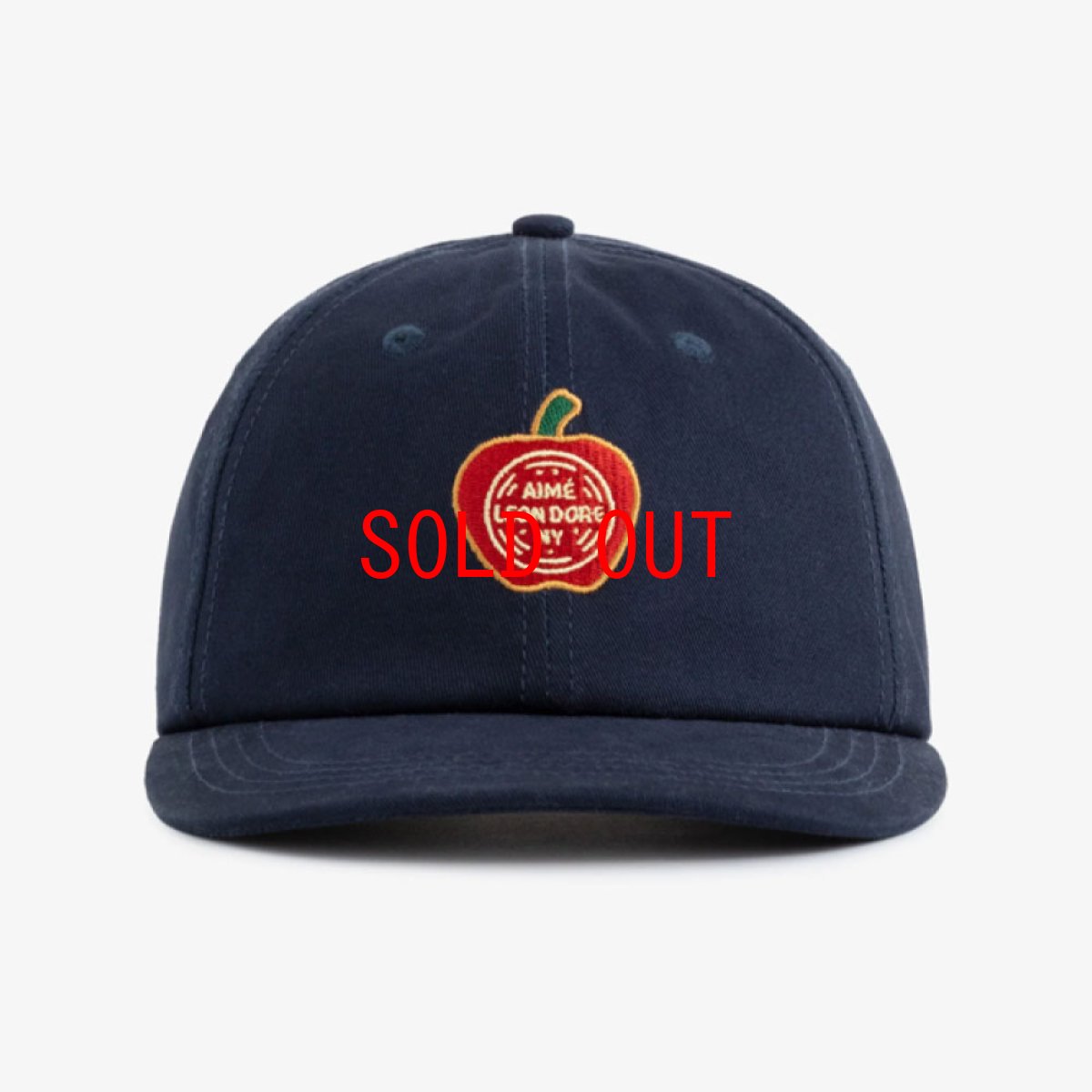 画像1: Apple Logo Cap アップル ロゴ キャップ 帽子 (1)
