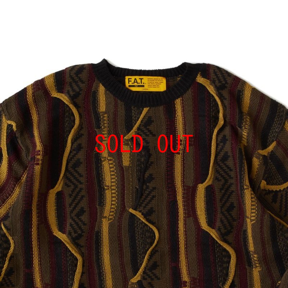 画像4: Fooggie Crewneck Knit Sweater クルーネック ニット セーター (4)