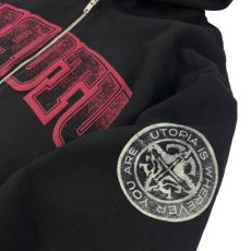 画像3: Utopia Reverse Zip Sweat Hoodie トラビス スコット ユートピア スウェット パーカー (3)