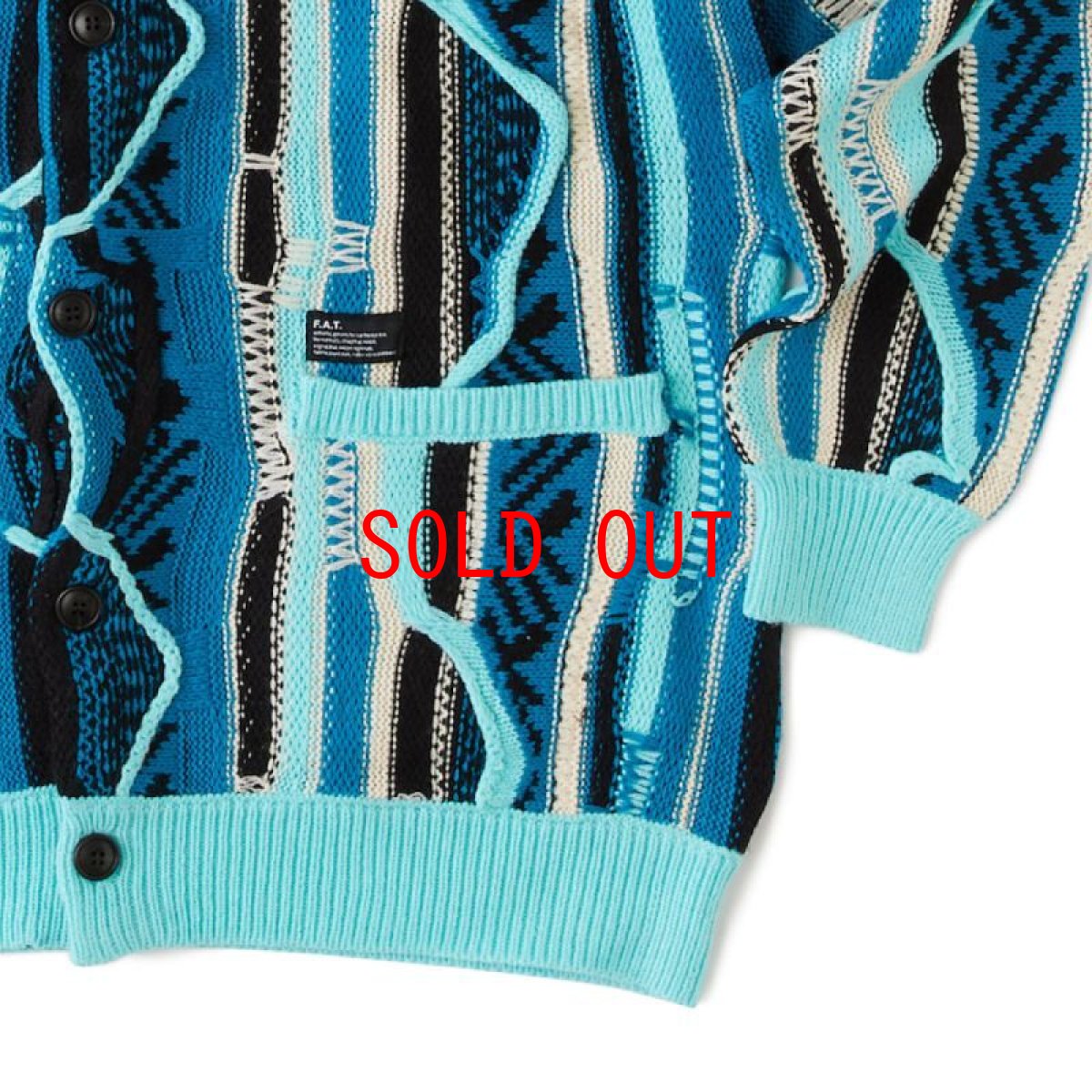 画像6: Foogigan Knit Cardigan Sweater SBL ニット セーター カーディガン (6)