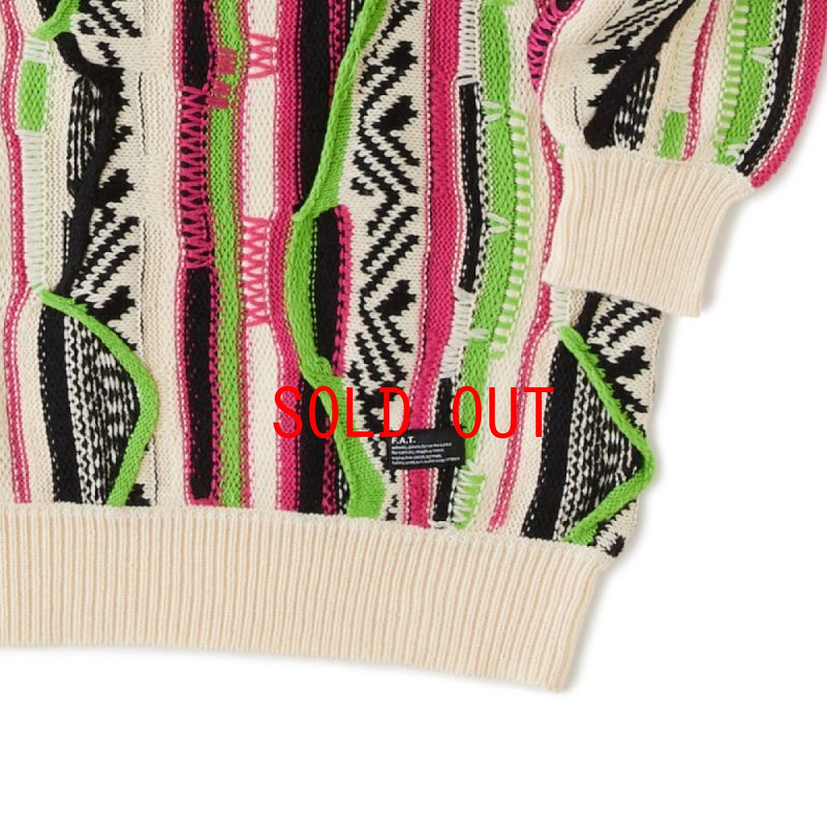 画像5: Fooggie Crewneck Knit Sweater クルーネック ニット セーター (5)