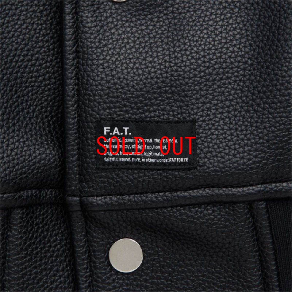 画像9: F'award Leather Stadium Jacket レザー スタジアム ジャケット (9)