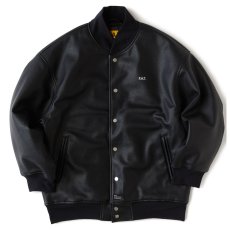 画像2: F'award Leather Stadium Jacket レザー スタジアム ジャケット (2)