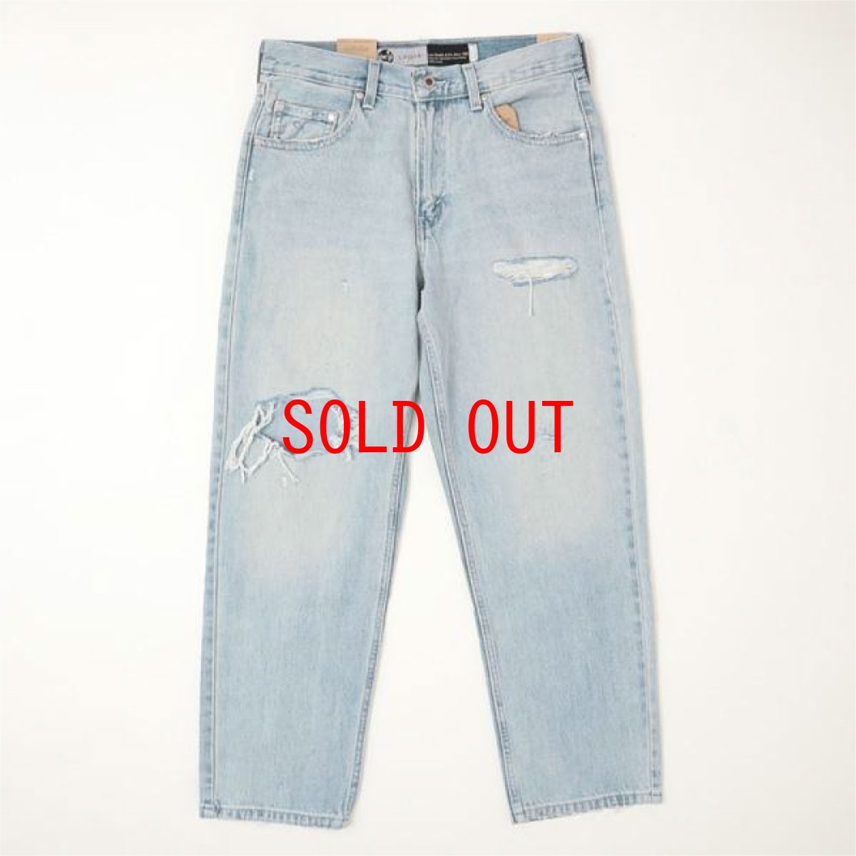 画像2: Silvertab Denim Pants 0005 Loose Fit リーバイス シルバータブ デニム パンツ (2)