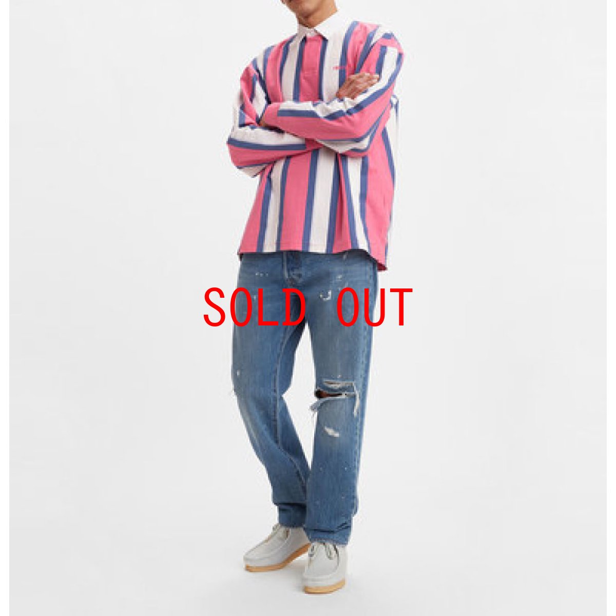 画像8: 501 93' Denim Pants 0245 リーバイス ストレート ペイント デニム パンツ (8)