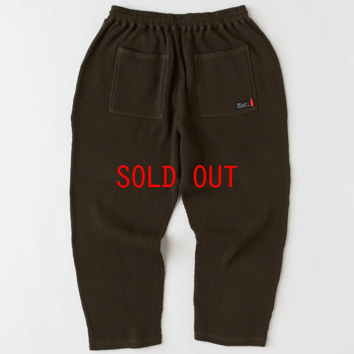 画像3: × Healthknit Healtheazy Super Heavy Waffle Pants コラボ イージー パンツ (3)