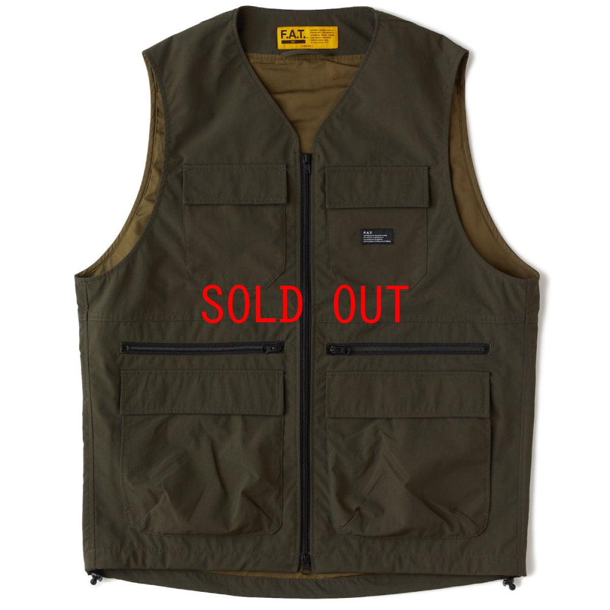 画像2: Shelliner Layere nylon zip vest 3レイヤー ナイロン ジップ ベスト (2)
