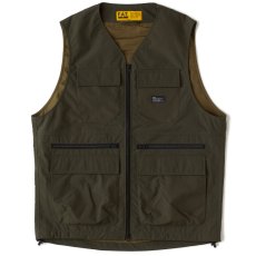 画像2: Shelliner Layere nylon zip vest 3レイヤー ナイロン ジップ ベスト (2)