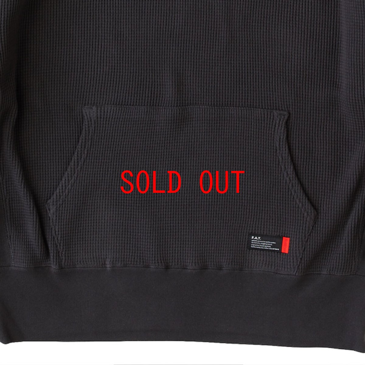 画像6: × Healthknit Healthermal Super Heavy Waffle Hoodie コラボ ワッフル パーカー (6)