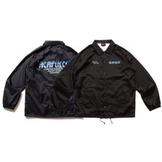 画像1: Knight Logo Nylon Jacket Black/Steel ロゴ ナイロン コーチ ジャケット (1)