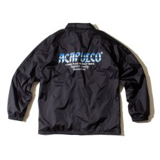 画像3: Knight Logo Nylon Jacket Black/Steel ロゴ ナイロン コーチ ジャケット (3)