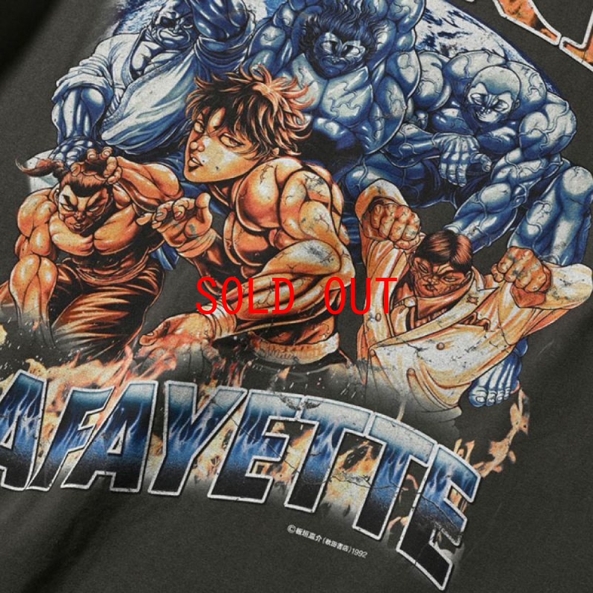 画像7: × Grappler Baki All Star S/S Tee グラップラー刃牙 半袖 Tシャツ  (7)