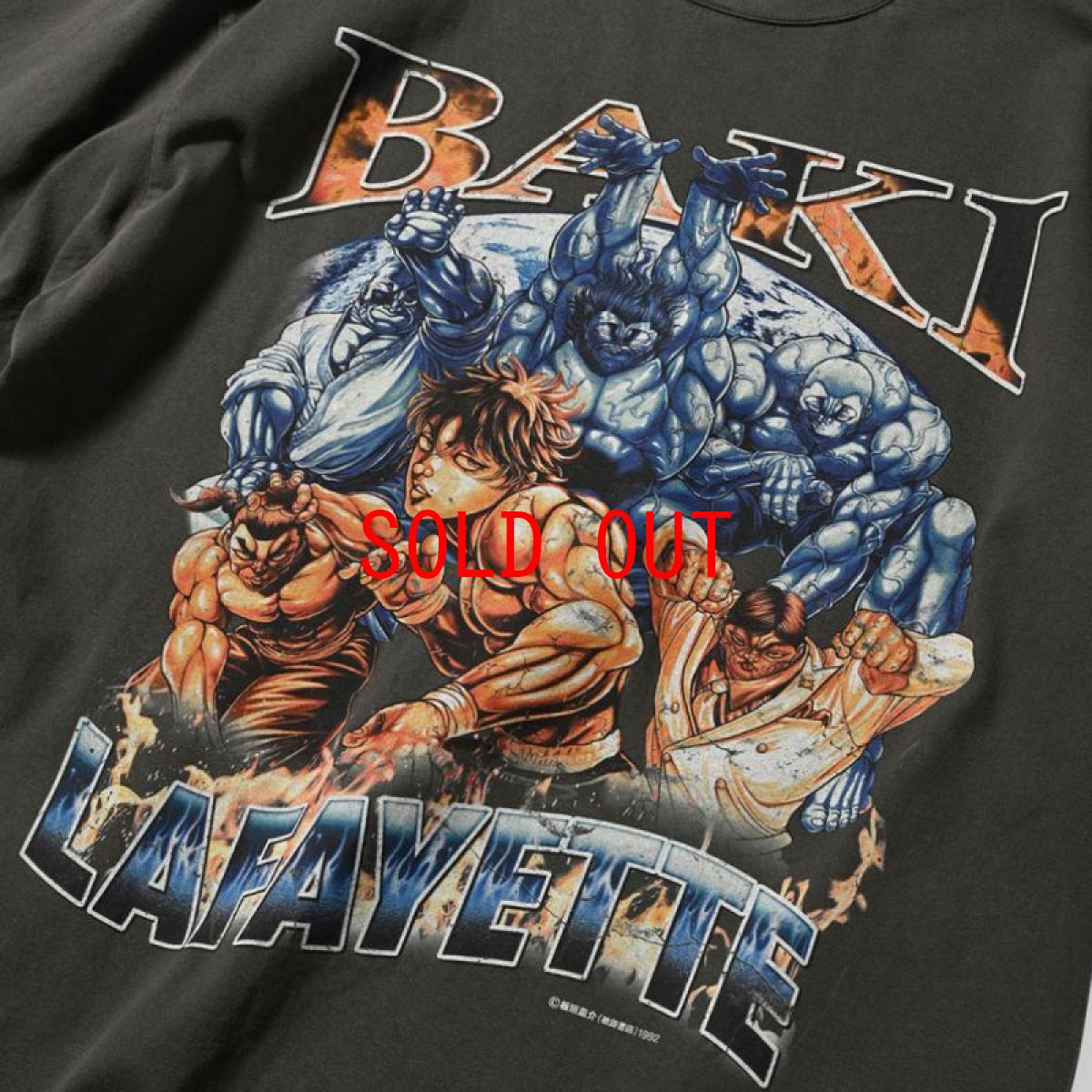 画像4: × Grappler Baki All Star S/S Tee グラップラー刃牙 半袖 Tシャツ  (4)