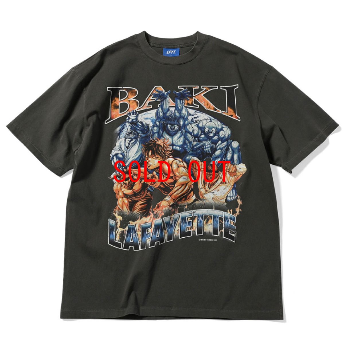 画像1: × Grappler Baki All Star S/S Tee グラップラー刃牙 半袖 Tシャツ  (1)