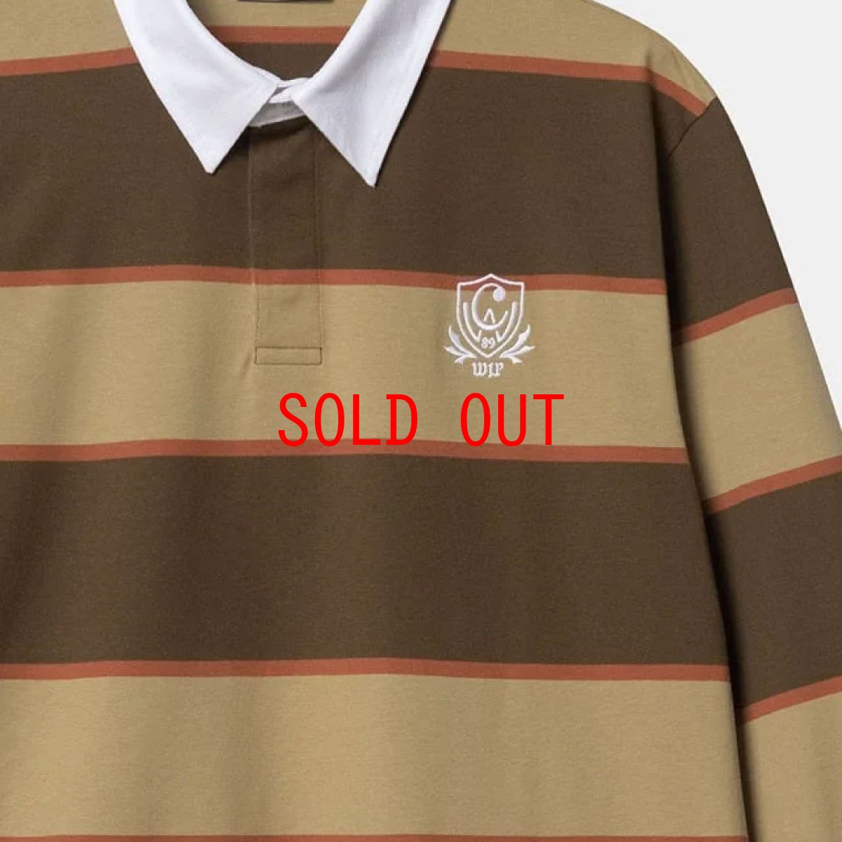 画像6: Wilt L/S Rugby Shirt ボーダー 長袖 ラグビー シャツ (6)