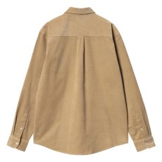 画像3: Madison Fine Cord L/S Shirt Sable Beg マディソン コーデュロイ 長袖 ワーク シャツ (3)