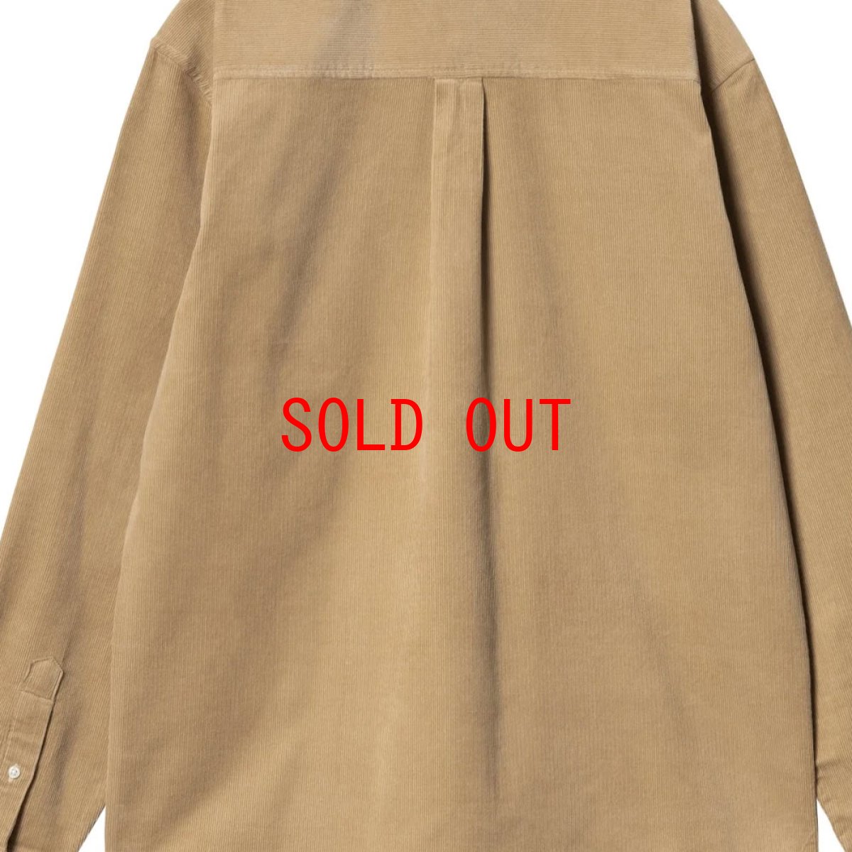 画像8: Madison Fine Cord L/S Shirt Sable Beg マディソン コーデュロイ 長袖 ワーク シャツ (8)