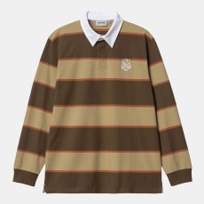 画像2: Wilt L/S Rugby Shirt ボーダー 長袖 ラグビー シャツ (2)