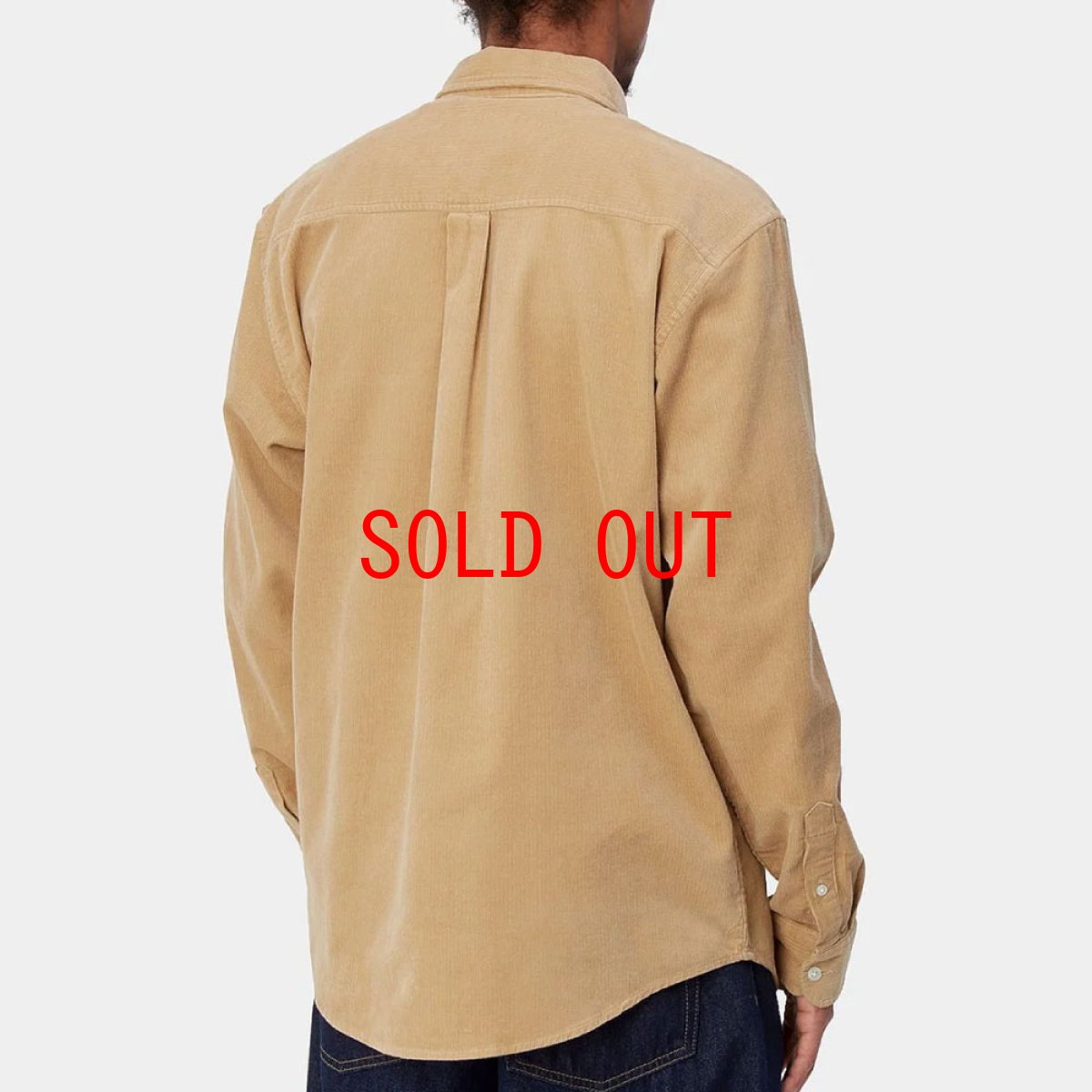 画像6: Madison Fine Cord L/S Shirt Sable Beg マディソン コーデュロイ 長袖 ワーク シャツ (6)