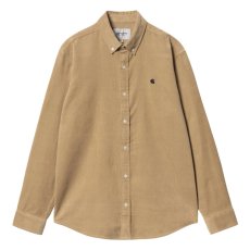 画像2: Madison Fine Cord L/S Shirt Sable Beg マディソン コーデュロイ 長袖 ワーク シャツ (2)