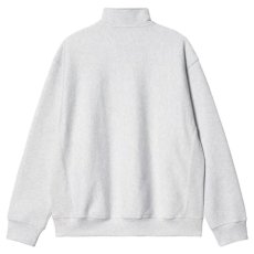 画像6: Half Zip American Script Sweatshirt Ash Heather ハーフ ジップ アメリカン スクリプト スウェット シャツ (6)