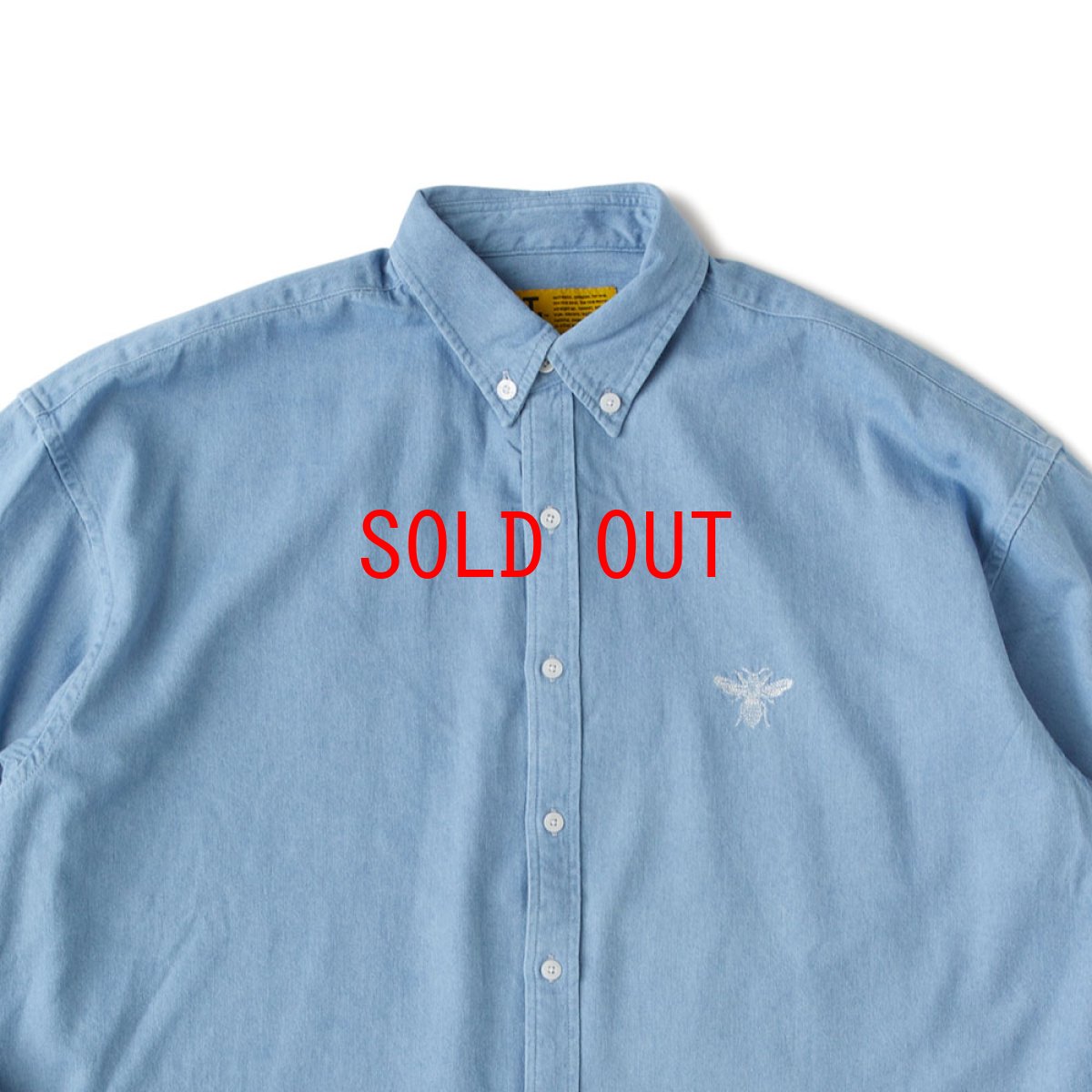 画像4: B.D.Dee L/S Denim Shirt デニム BIG シルエット 長袖 シャツ (4)