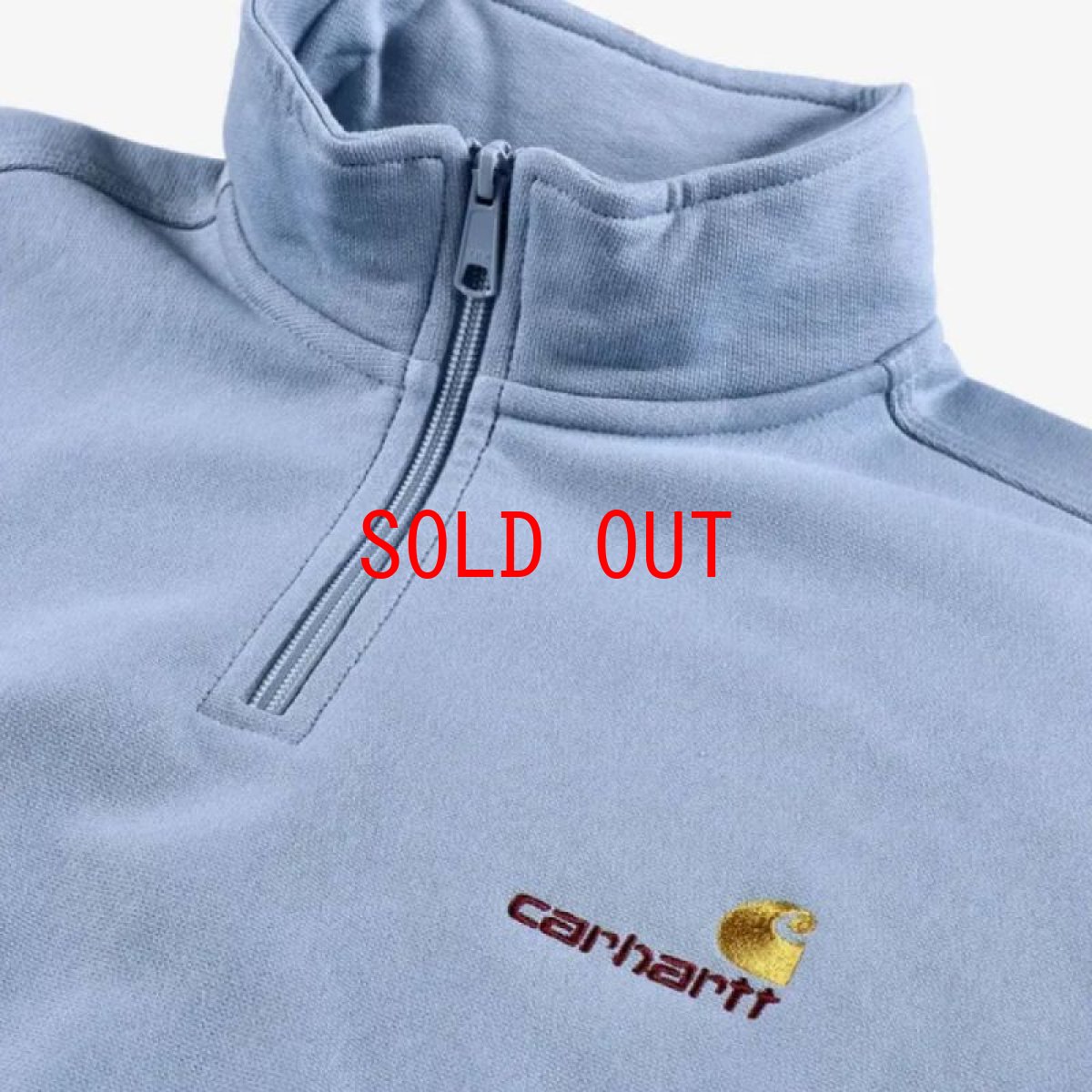 画像5: Half Zip American Script Sweatshirt ハーフ ジップ アメリカン スクリプト スウェット シャツ (5)