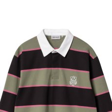 画像6: Wilt L/S Rugby Shirt ボーダー 長袖 ラグビー シャツ (6)