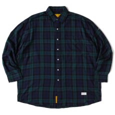 画像3: BIGARTAN L/S Tartan Shirt タータン チェック BIG シルエット 長袖 ワーク シャツ (3)