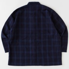 画像3: NEEDLER L/S Shirt チェック チャイナ 長袖 シャツ ジャケット (3)