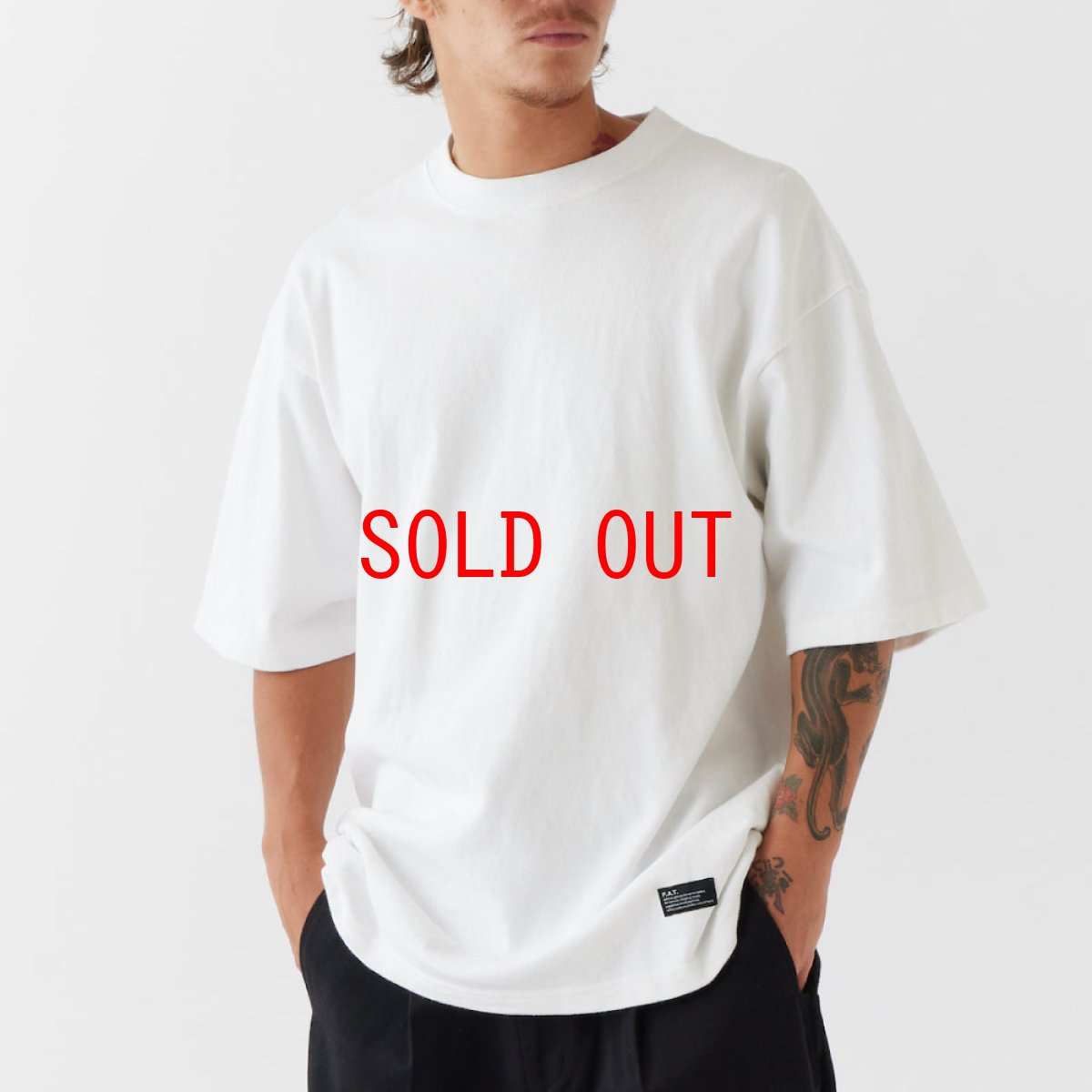 画像1: BLANTee S/S Solid Tee WHT シンプル ミニマル ブランク 無地 半袖 Tシャツ 13oz (1)