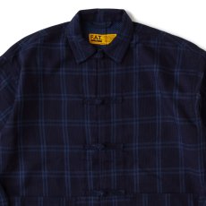 画像4: NEEDLER L/S Shirt チェック チャイナ 長袖 シャツ ジャケット (4)
