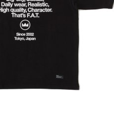 画像6: CRUX S/S Logo Tee BLK 半袖 ヘヴーウェイト Tシャツ 13oz (6)