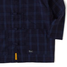 画像8: NEEDLER L/S Shirt チェック チャイナ 長袖 シャツ ジャケット (8)