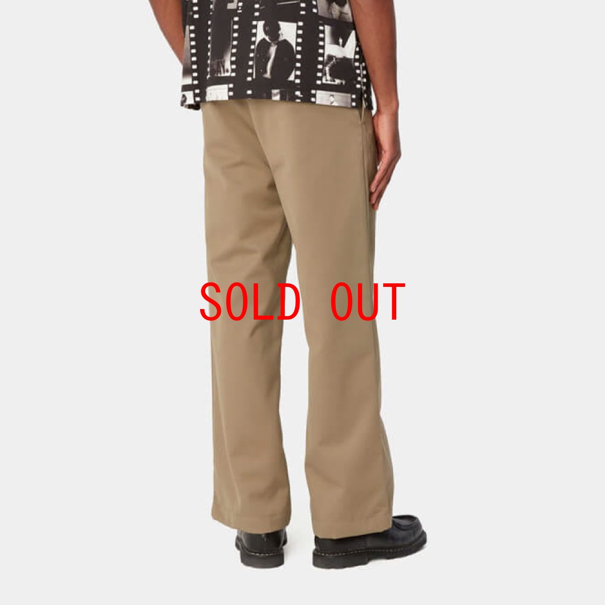 画像2: Brooker Pants Leather rinsed チノ ワーク パンツ (2)