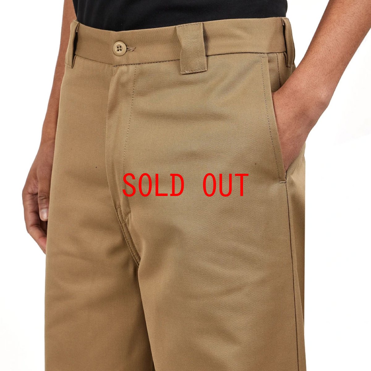 画像3: Brooker Pants Leather rinsed チノ ワーク パンツ (3)