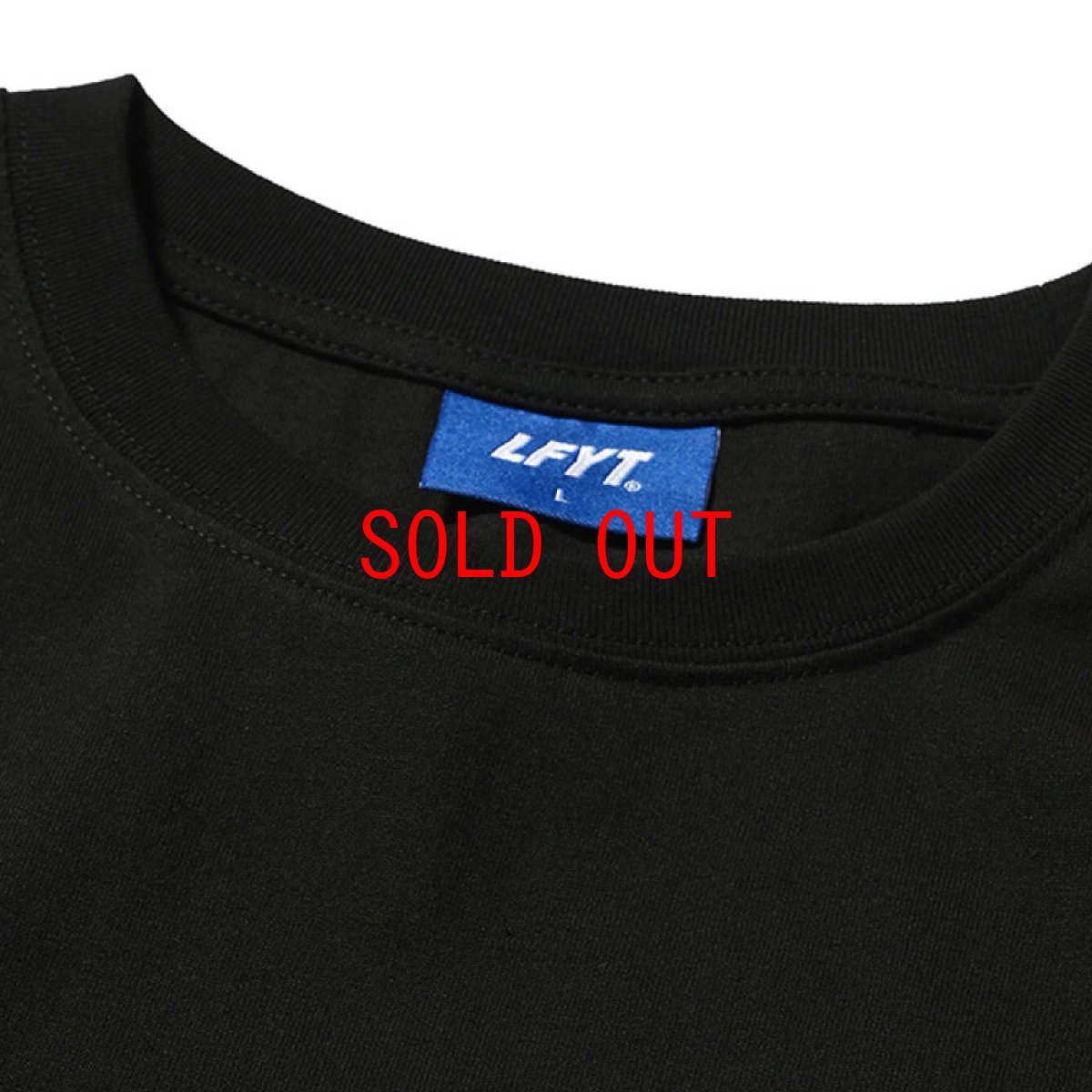 画像5: Oval LAF S/S Tee BLK オーバル ロゴ 半袖 Tシャツ (5)