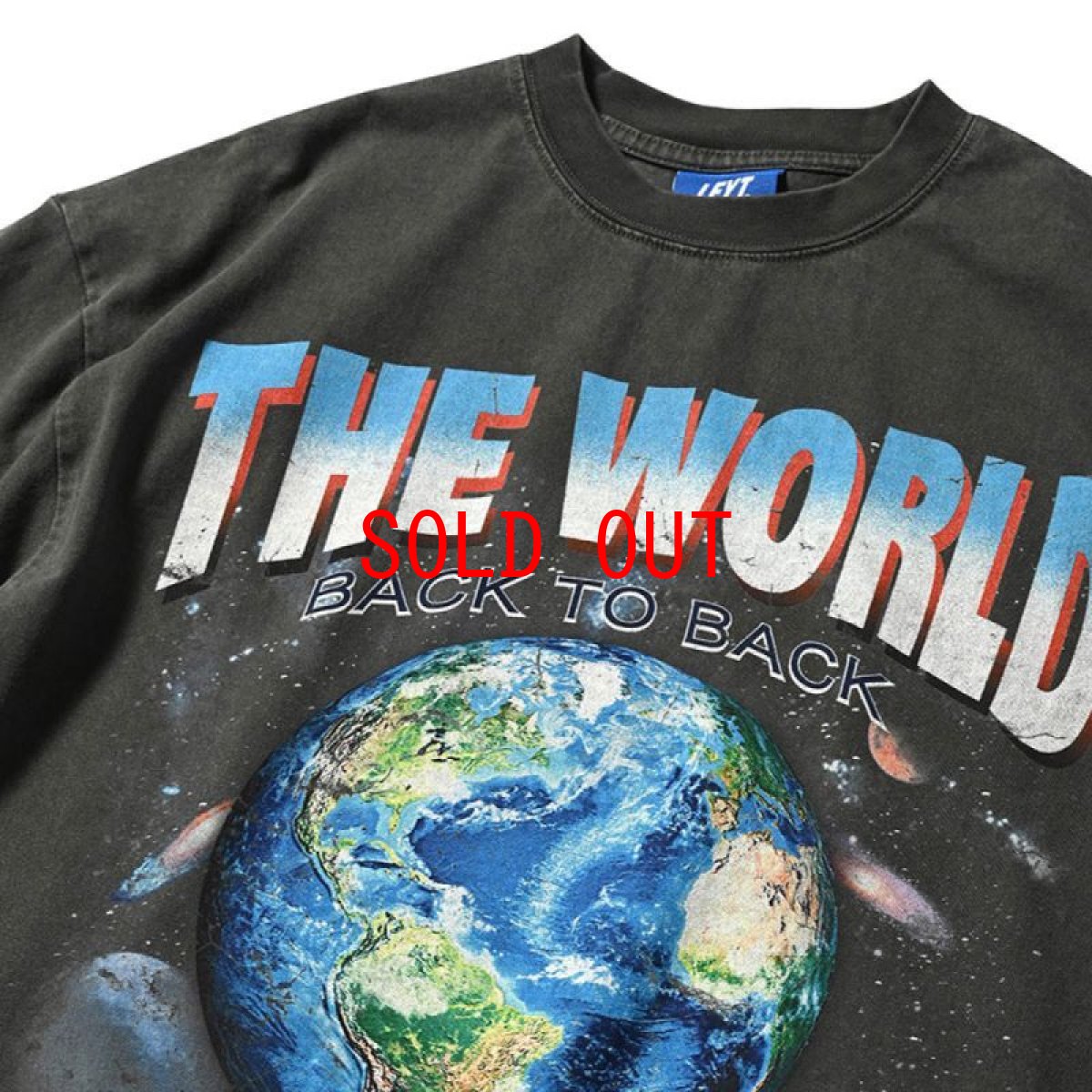 画像2: World Champs Tee Type9 Vintage BLK ワールドチャンプス ビンテージ 半袖 Tシャツ (2)