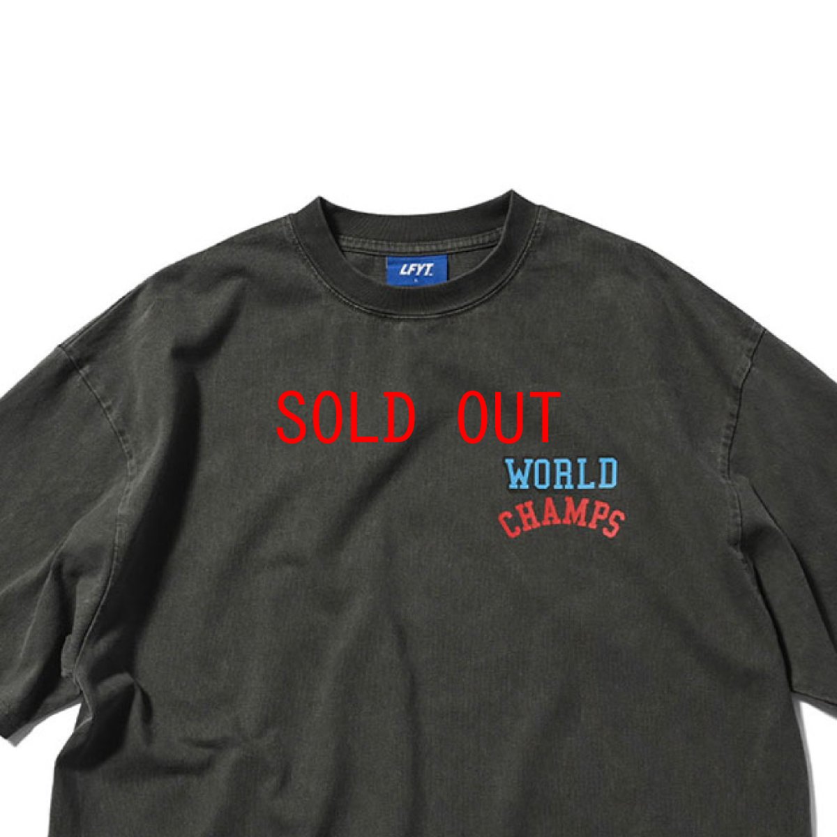 画像6: World Champs Tee Type8 Vintage BLK ワールドチャンプス ビンテージ 半袖 Tシャツ (6)