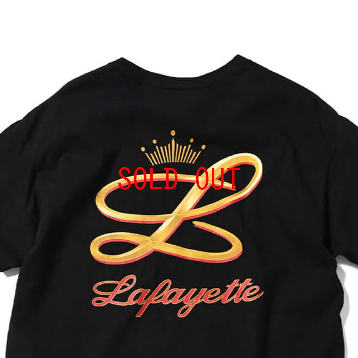 画像7: Gold L Logo S/S Tee BLK ゴールド ロゴ 半袖 Tシャツ (7)
