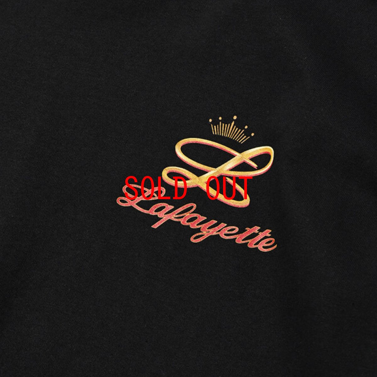 画像6: Gold L Logo S/S Tee BLK ゴールド ロゴ 半袖 Tシャツ (6)