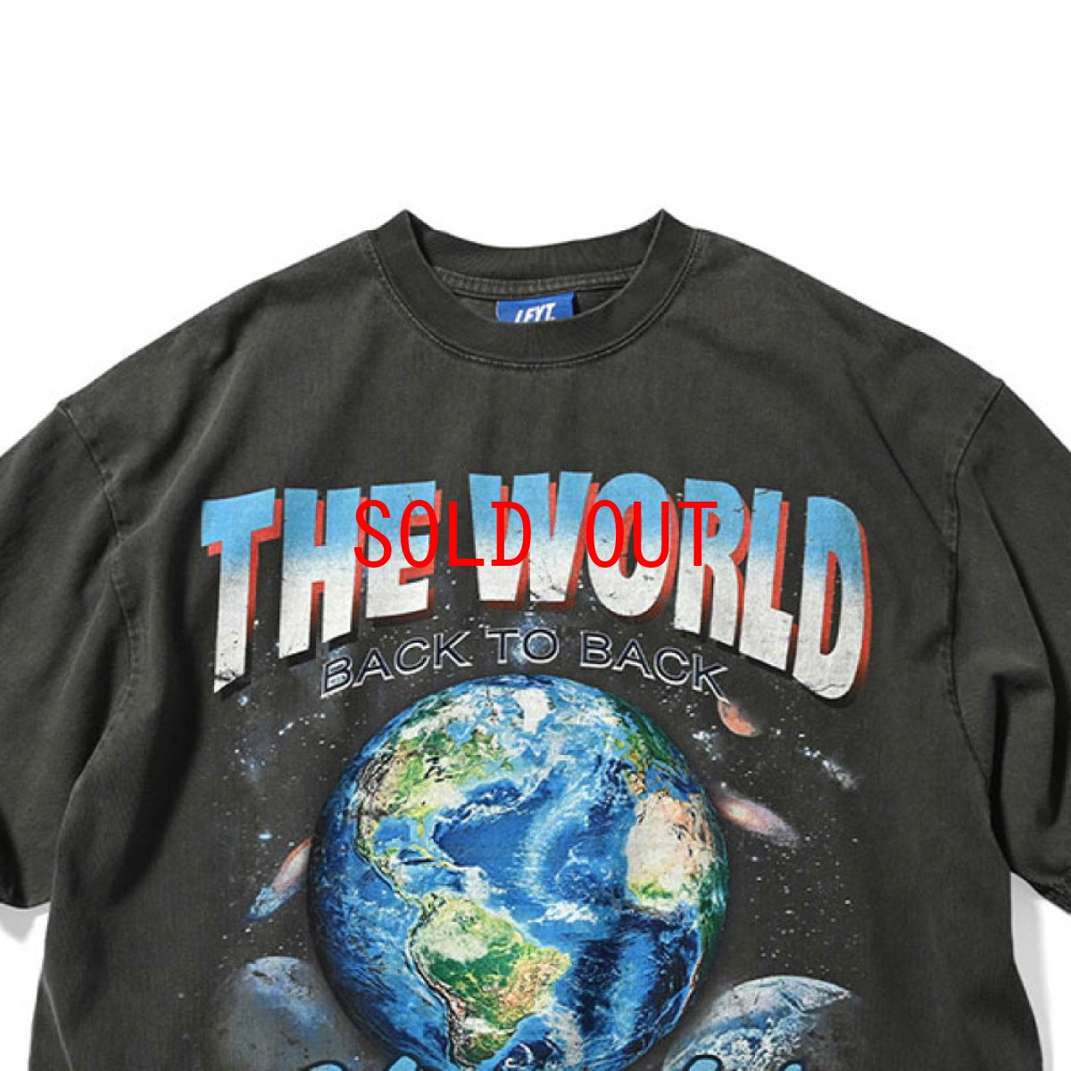 画像5: World Champs Tee Type9 Vintage BLK ワールドチャンプス ビンテージ 半袖 Tシャツ (5)