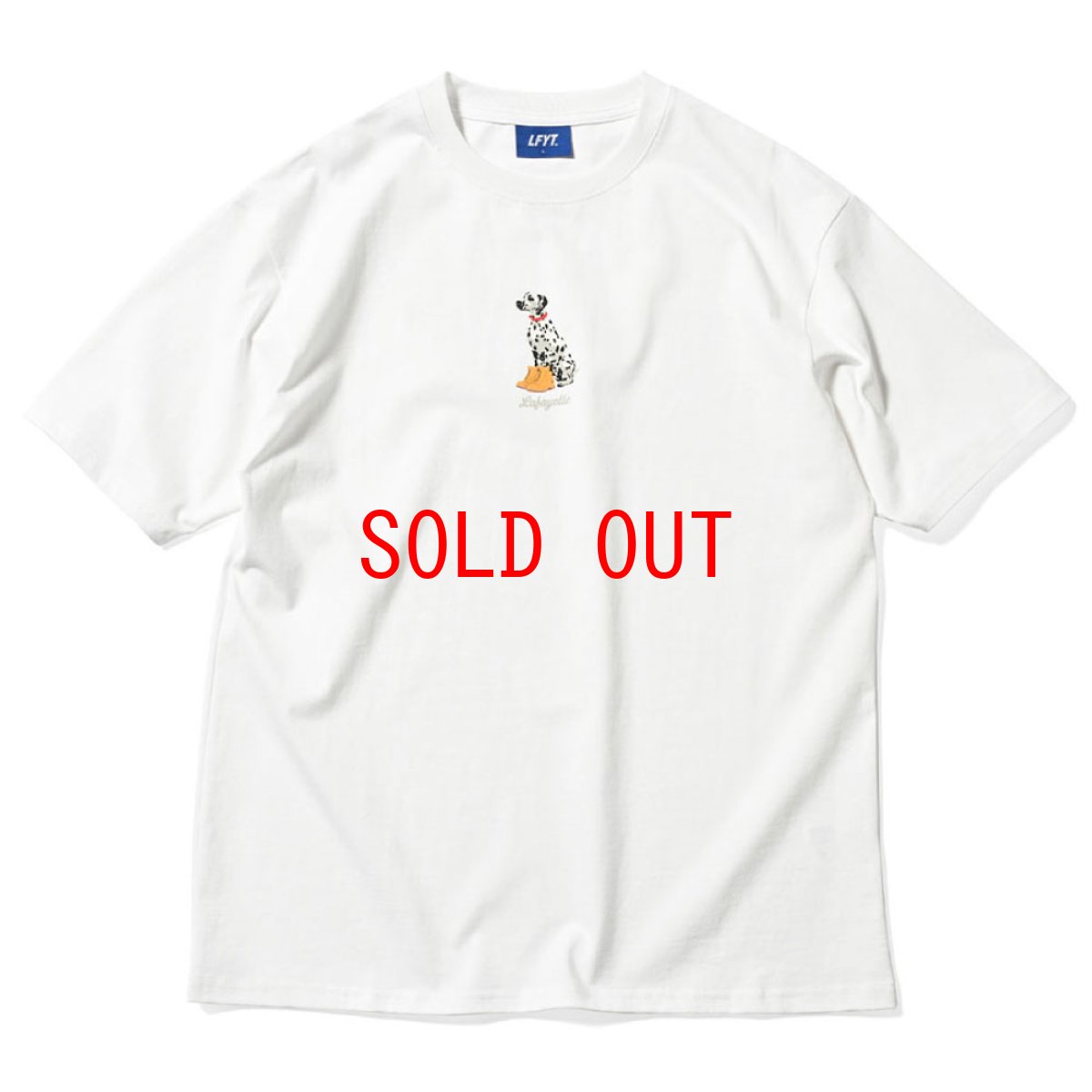 画像2: Dalmatian S/S Tee ダルメシアン イエロー ブーツ 半袖 Tシャツ (2)