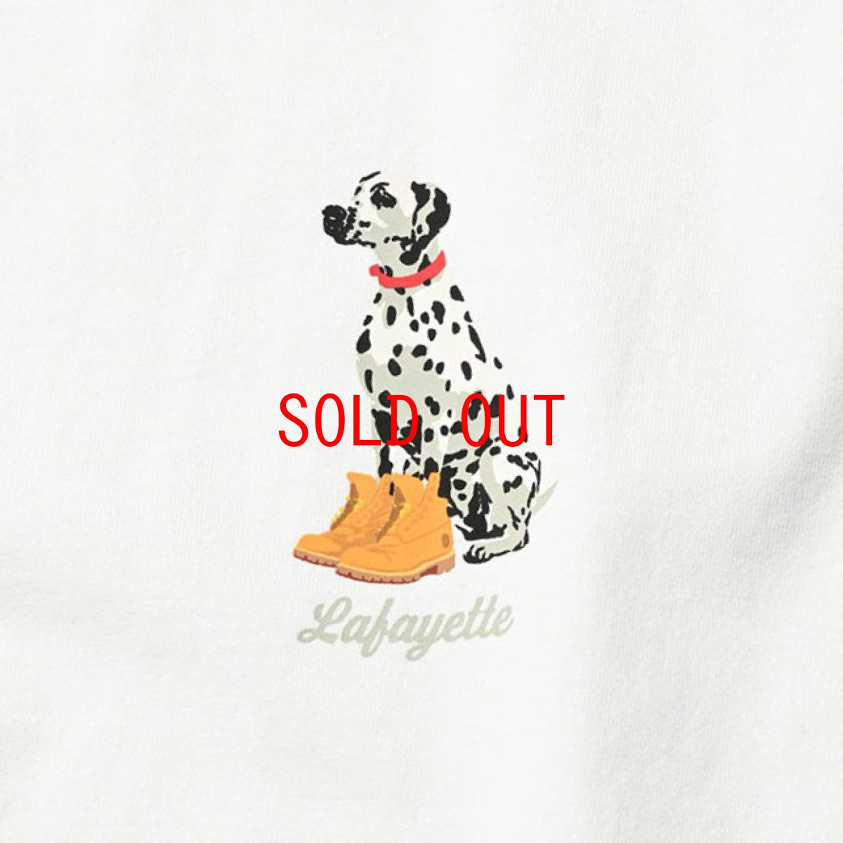 画像4: Dalmatian S/S Tee ダルメシアン イエロー ブーツ 半袖 Tシャツ (4)