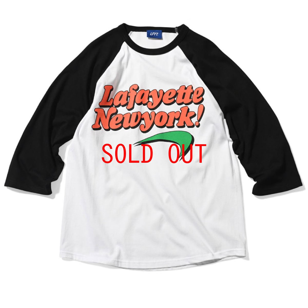 画像1: Pleasure Raglan Sleeve 3/4 Tee プレジャー ラグラン Tシャツ (1)