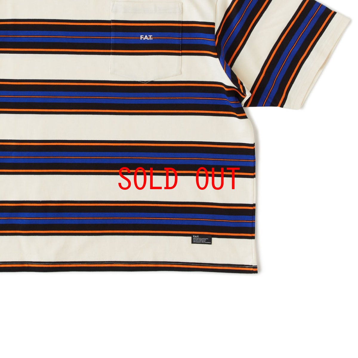 画像8: GRANDA S/S Border Tee WHT 半袖 ヘヴーウェイト Tシャツ (8)