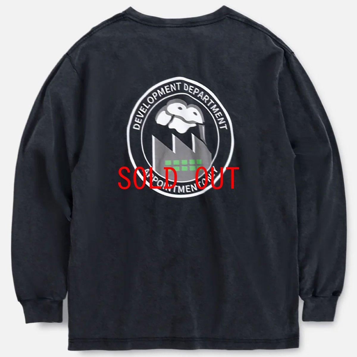 画像3: Department Pigment L/S Tee デパートメント ピグメント ワッペン 長袖 Tシャツ (3)